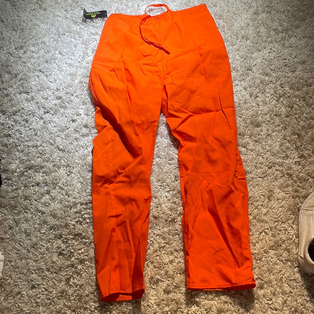 Orange Pants